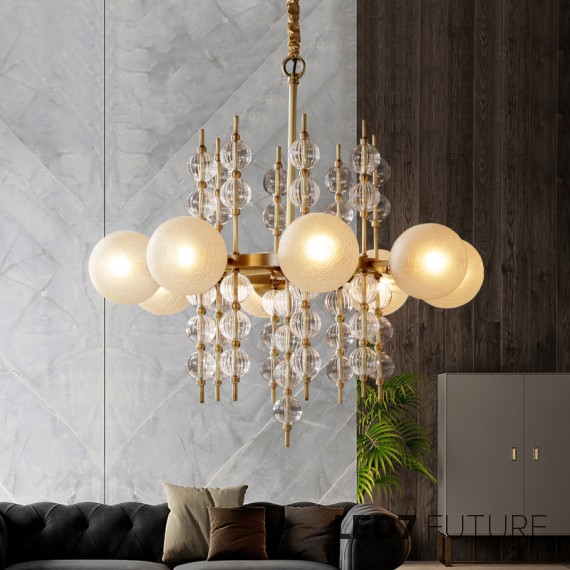 Loft Industry Modern - Ocean Chandelier